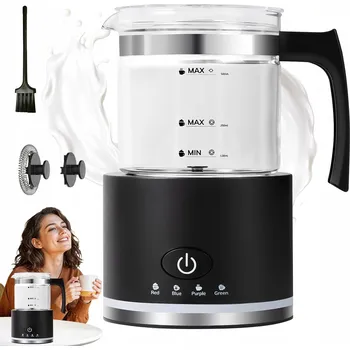 Šlehač mléka NAPĚŇOVAČ MLÉKA ELEKTRICKÝ MIXÉR NA MLÉČNOU PĚNU 500ML 600W