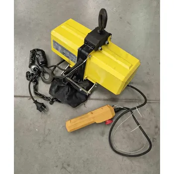 řetězový zvedák Profesionální elektrický řetězový kladkostroj, naviják 500 kg - použité (TrueTech)