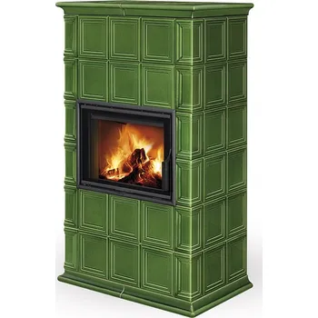 Krbová kamna ROMOTOP BARACCA 11 krbová kamna 3,0-7,7 kW, kachle, steel