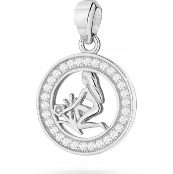 Přívěsek STŘÍBRNÝ PŘÍVĚSEK ryzost 925 Znamení Zvěrokruhu PANNA