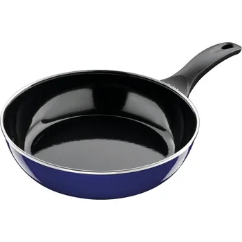 Nádobí Pánev EMMA, 24 cm, funkční keramika, indukční, plastová rukojeť, bez niklu, modrá - SILIT (Pánvička EMMA 24 cm, modrá - Silit-WMF Group)