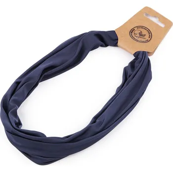 Čepice Dámská sportovní čelenka Varianta: 10 modrá tmavá, Balení: 1 ks