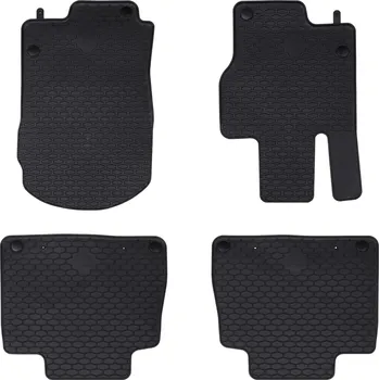 Autodoplněk Autokoberec 4 pcs Černý vhodné pro MB GLE , GLS 2019- Guma
