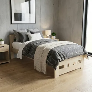 Postel DJM Postel z Masivu MONTEVERO, 90x200 cm