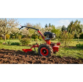 Zahradní traktor Malotraktor jednoosý VARI IV-GXV 160 + NT + pluh jednostranný