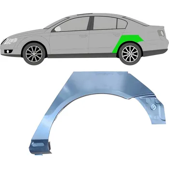 Blatník karosérie Lem zadního blatníku / Levá VW Passat B6 05-10