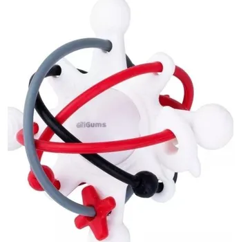 Chrastítko / Kousátko na prořezávání zoubků Kosmos, vícebarevné, 3 m+, Giligums