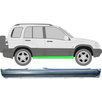Prah karosérie Kompeletní práh na Suzuki Grand Vitara 1997-2005 / Pravá