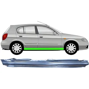 Prah karosérie Opravný plech prahu na Nissan Almera 1999-2007 / Pravá