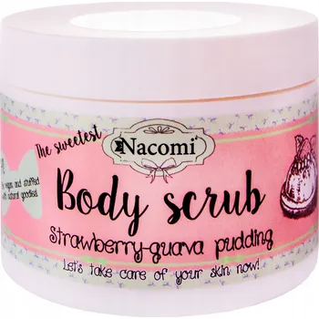 Tělový peeling Nacomi Tělový peeling Truskawkový Pudding 200g