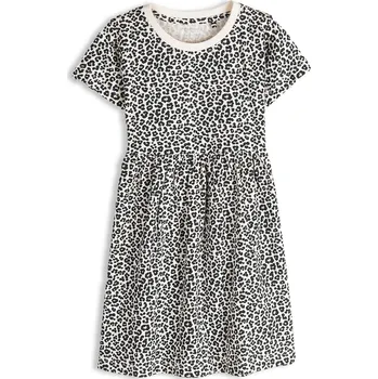 Dívčí šaty GATE Bavlněné šaty se zvířecím potiskem 6Y 426-0465/112