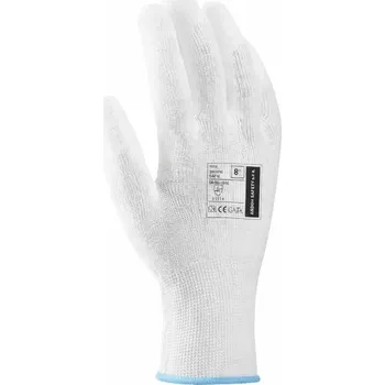 Pracovní rukavice BUCK BÍLÉ 10"/XL