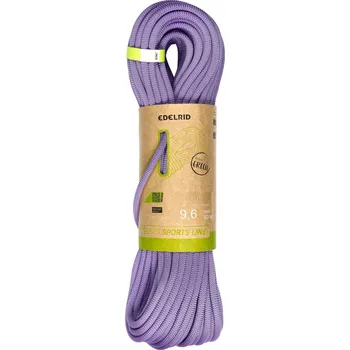Horolezectví Dynamické lano Edelrid Neo 100 3R 9,6 mm 60 m - lavender