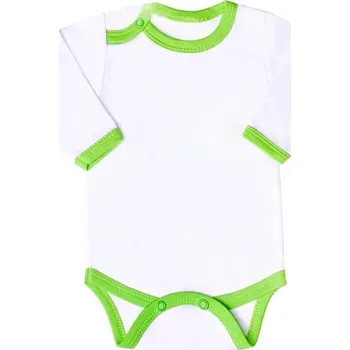 Kojenecký body Kojenecké body New Baby s zeleným lemem 74 (6-9m)