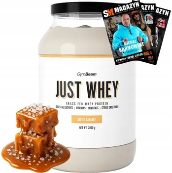 Protein Protein směs proteinů GymBeam prášek 2000 g příchuť slaný karamel