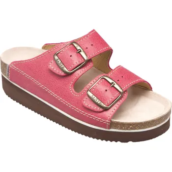 Dámská zdravotní obuv Dámské pantofle SANTÉ N/25 Velikost: 41, Barva: červená