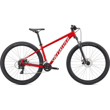Horské kolo Specialized Rockhopper 29 gloss flo red/white 2023 Barva: červená / bílá, Velikost: XL