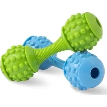 Hračka pro psa Hilton Dentální kousátko Hantel 15 cm Barva MIX