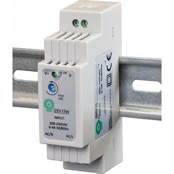 spínaný zdroj Napájecí zdroj na DIN lištu POS DIN15W24 24 V 0,63 A 15 W