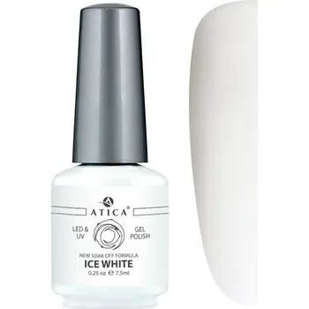 Lak na nehty Lak na nehty Atica Ice White 8 ml