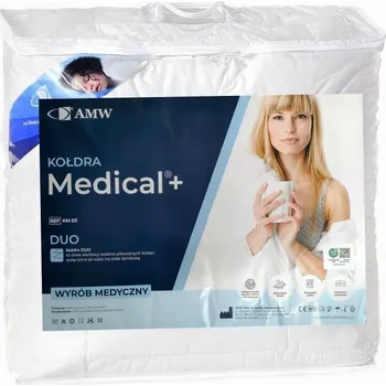 přikrývka Zimní přikrývka AMW 200x220 cm antialergická, výplň silikonizované polyester vlákno