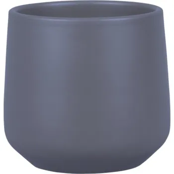Obal na květináč Obal na květník VERONA EXCELENT keramický matný d22cm, tmavě šedá