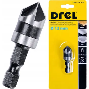 Vrták Zahlubovač, fréza na hrubování pro dřevo, hliník, PVC 12 mm