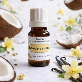Vonný olej Vonný olej Kokos-vanilka - 10 ml