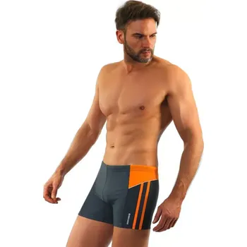 Pánská móda Plavky pro muže Sesto senso BD 384 grafit velikost L-50/52