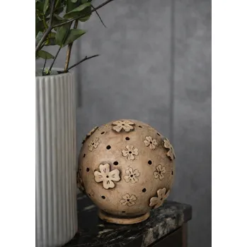 Svícen Bureš keramický svícen Čtyřlístek 19 cm