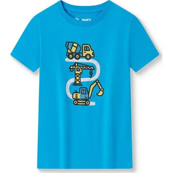 Chlapecké tričko Chlapecké tričko Wolf & Wolfie S2601 modré