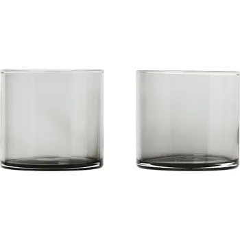 Sklenice na vodu MERA 200 ml, sada 2 ks, kouřová, sklo, Blomus - doprava zdarma od 2999 Kč