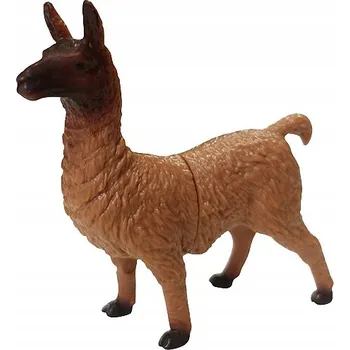 Figurka SCHLEICH LAMA HNĚDÁ FIGURKA SBĚRATELSKÁ RUČNĚ MALOVANÁ ZVÍŘE
