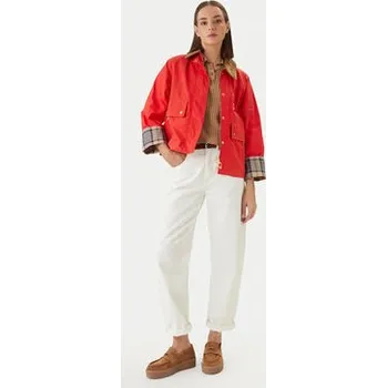 Barbour Bunda pro přechodné období Mackworth LCA0398RE51 Červená Regular Fit 12