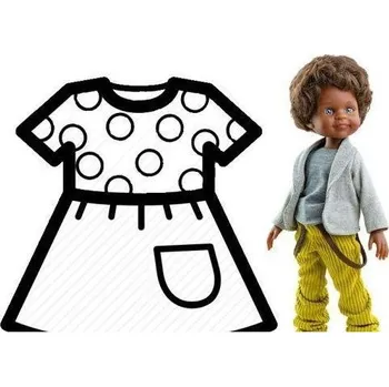 Doplněk pro panenku OBLEČENÍ PRO PANENKY PAOLA REINA 54452