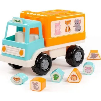 autíčko Auto naučné Safari oranžové