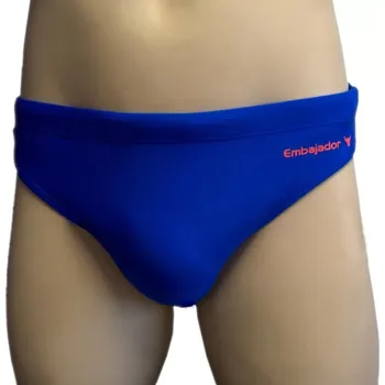 Pánské spodní prádlo Plavkové slipy Atlantic Embaj EKT-002 XL (42) modré