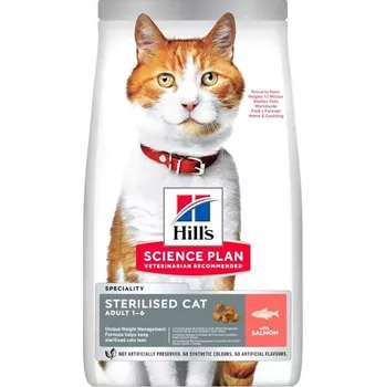 Hill´s Hill's Science Plan Feline Adult Sterilised Cat Salmon 1,5 kg