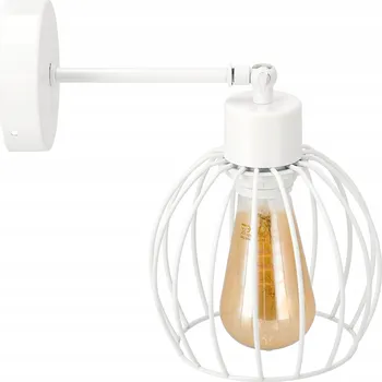 Lampička Lampka Noční LED Do Czytania KULA DRÁTĚNÁ 1XE27