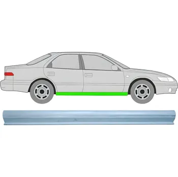 Prah karosérie Opravný plech prahu na Toyota Camry 1996-2001 / Levá = Pravá (symetrická)