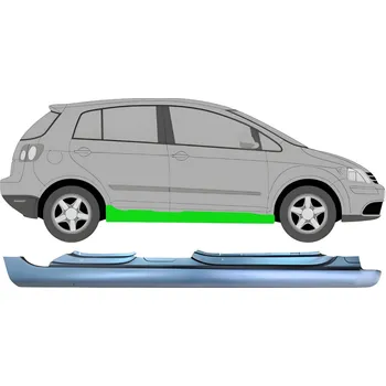 Prah karosérie Kompletní práh / Pravá VW Golf Plus 05-13