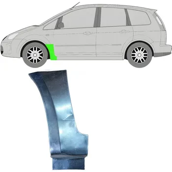 Blatník karosérie Opravný plech předního blatníku na Ford C-MAX 2003-2010 / Levá