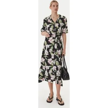 Dámské šaty Roxy Košilové šaty Island Escape ERJWD03865 Černá Regular Fit M