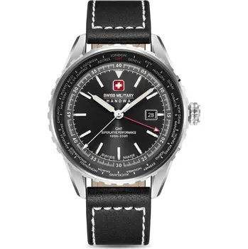 Hodinky Swiss Military Hanowa AFTERBURN GMT SMWGB0003201 + 5 let záruka a dárek ZDARMA
