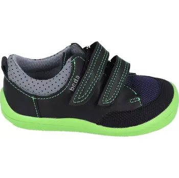 Dívčí tenisky Beda Barefoot BFN Marcus - nízké celoroční boty s membránou 25