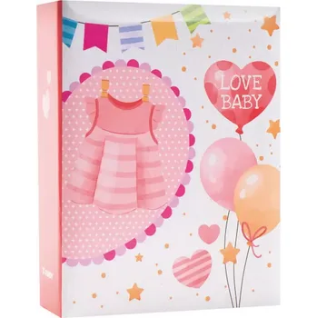 Fotoalbum Fotoalbum zasunovací MM-35100B Babymo 2, 9x13/100F