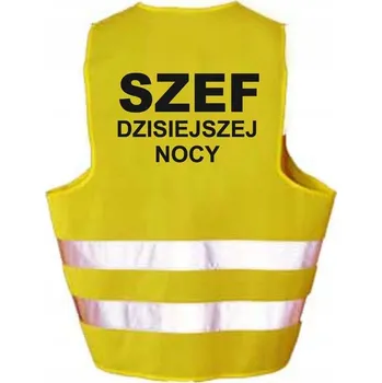 Reflexní vesta s potiskem DÁREK OD DNEŠNÍHO DÁREK