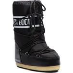 Dětské vysoké zimní boty MOON BOOT-ICON NYLON, 001 black Černá 23/26