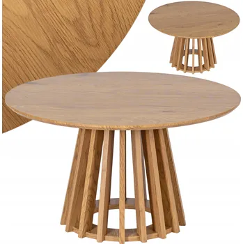Konferenční stolek Konferenční stolek Mebel Elite kulatý 80 x 80 x 45,5 cm dub