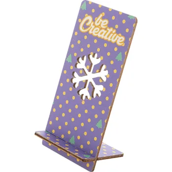 Vánoční držák na mobil, sněhová vločka - AP716835-D